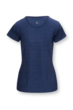 Sport Top Korte Mouw Suki Kobalt<Pip Studio Clearance