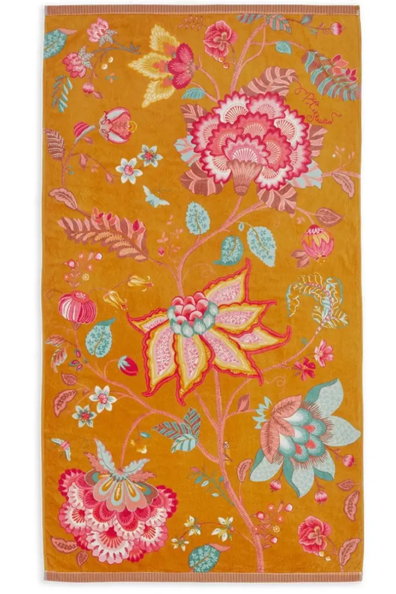 Strandlaken Pip Flowers Geel<Pip Studio Sale