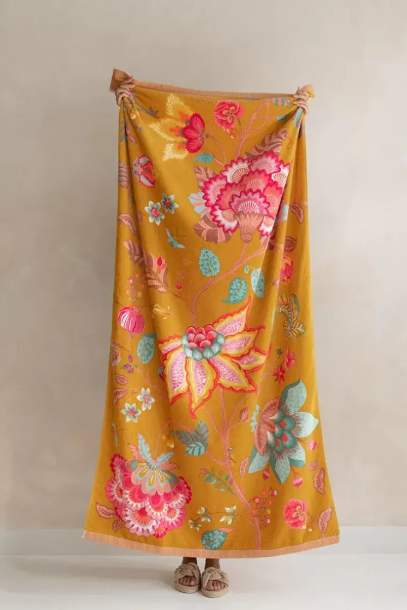 Strandlaken Pip Flowers Geel<Pip Studio Sale