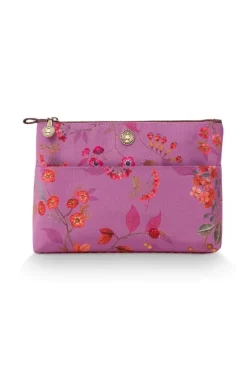 Toilettas Kawai Flower Combi Fuchsia<Pip Studio