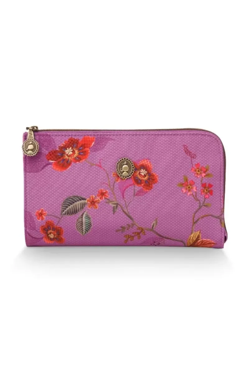 Toilettas Rits Kawai Flower Fuchsia<Pip Studio Sale