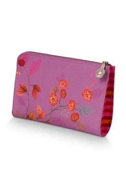 Toilettas Rits Kawai Flower Fuchsia<Pip Studio Sale
