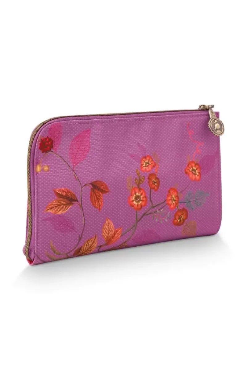 Toilettas Rits Kawai Flower Fuchsia<Pip Studio Sale
