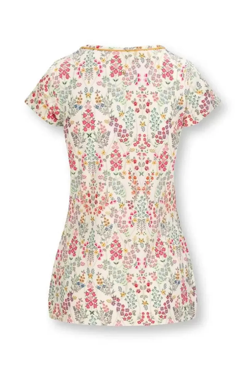 Top Korte Mouw Primavera Wit<Pip Studio Best