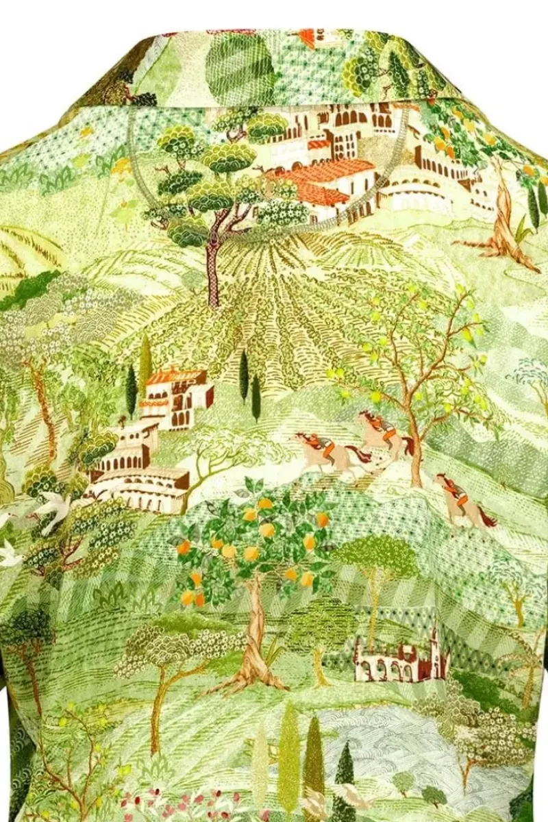 Top Korte Mouw Toscana Groen<Pip Studio Sale