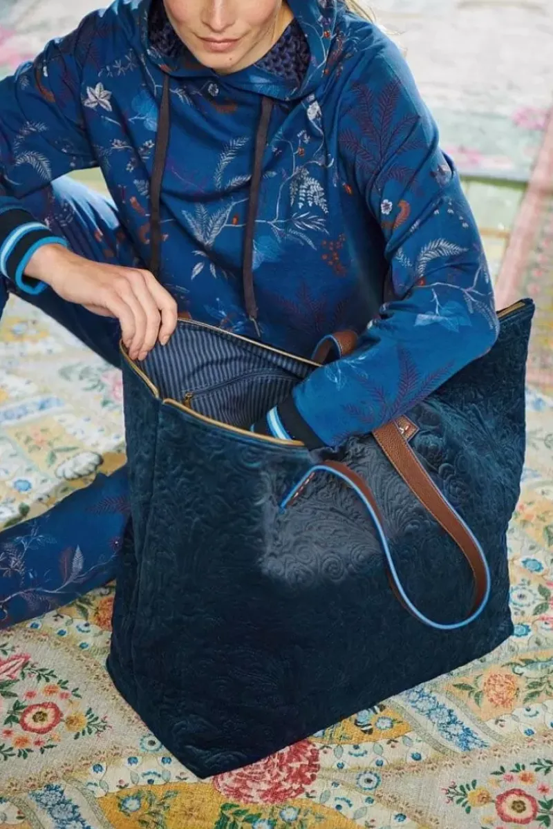 Tote Bag Velvet Quiltey Days<Pip Studio Discount