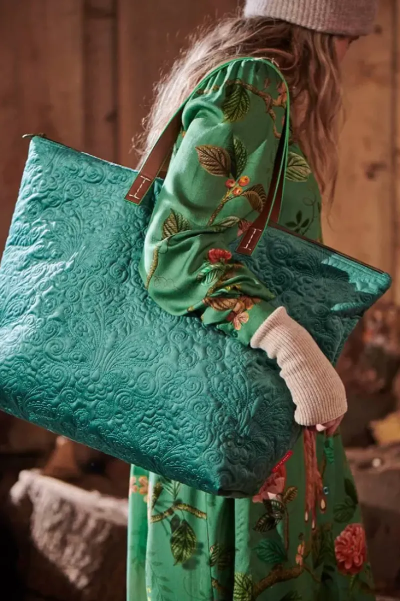 Tote Bag Velvet Quiltey Days<Pip Studio Hot
