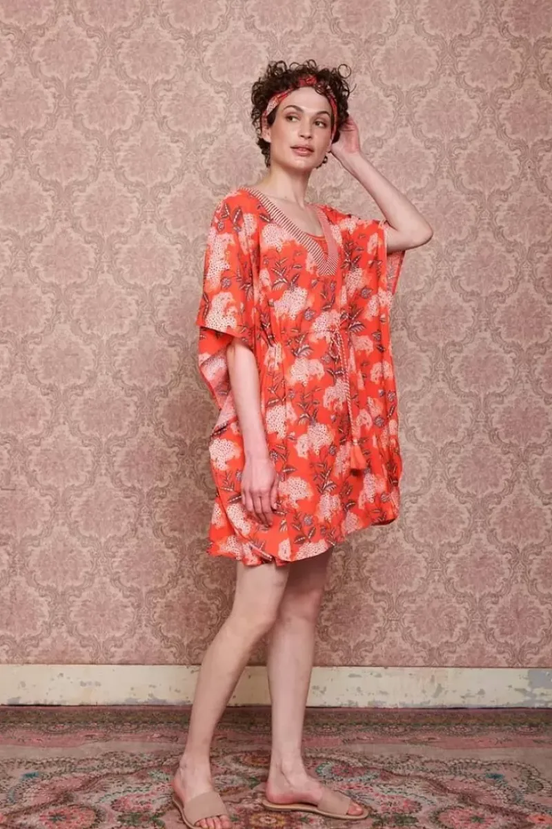 Tuniek Flora Firenze Koraal<Pip Studio Online