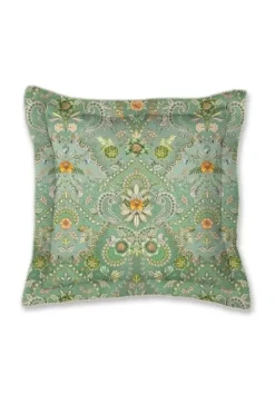 Vierkant Sierkussen Saluti Piccoli Groen<Pip Studio Discount