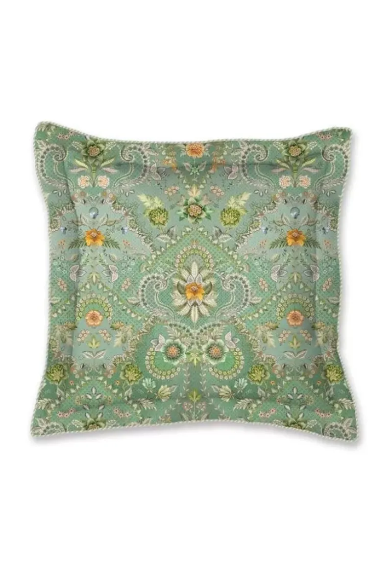 Vierkant Sierkussen Saluti Piccoli Groen<Pip Studio Discount