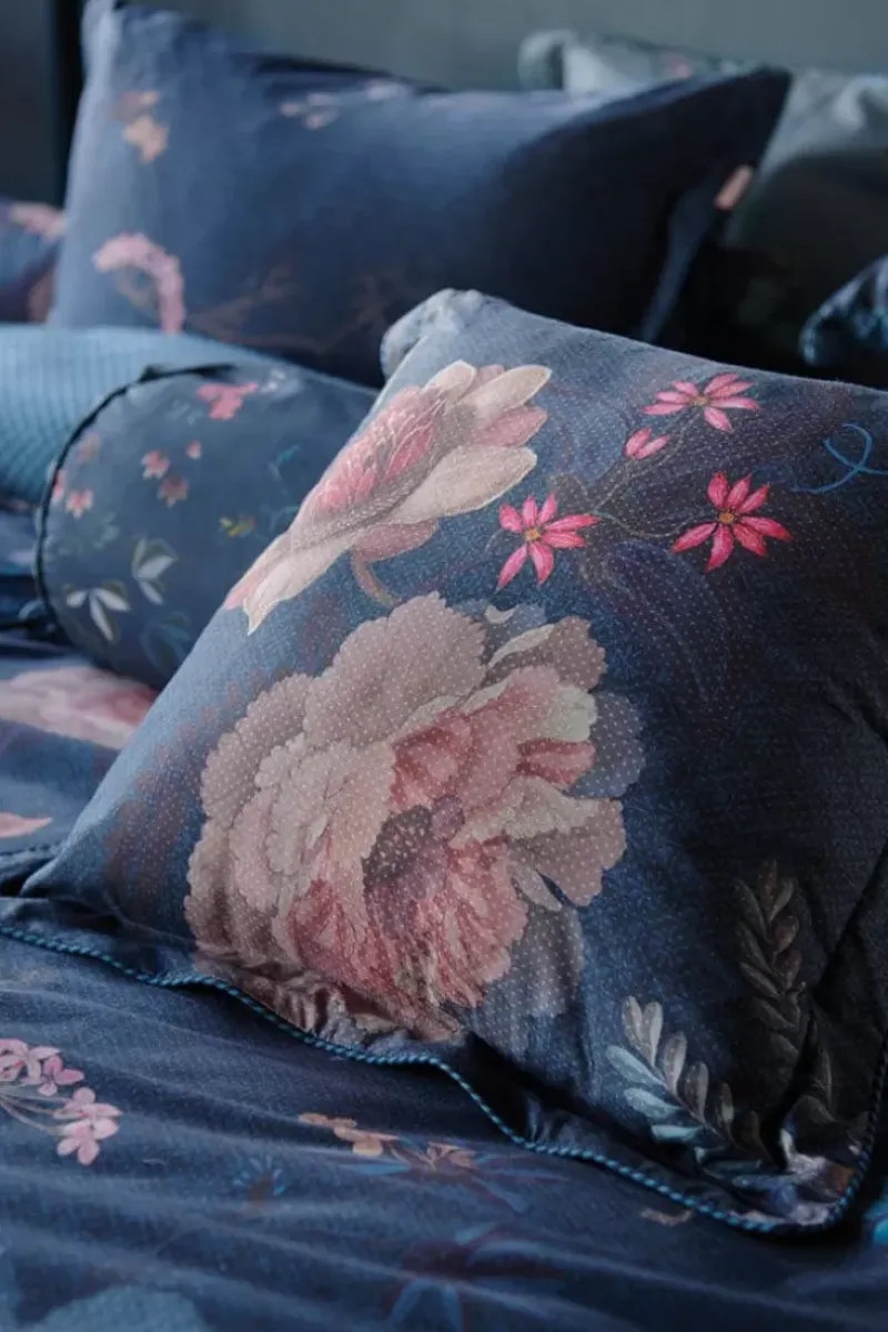 Vierkant Sierkussen Tokyo Bouquet Donker<Pip Studio