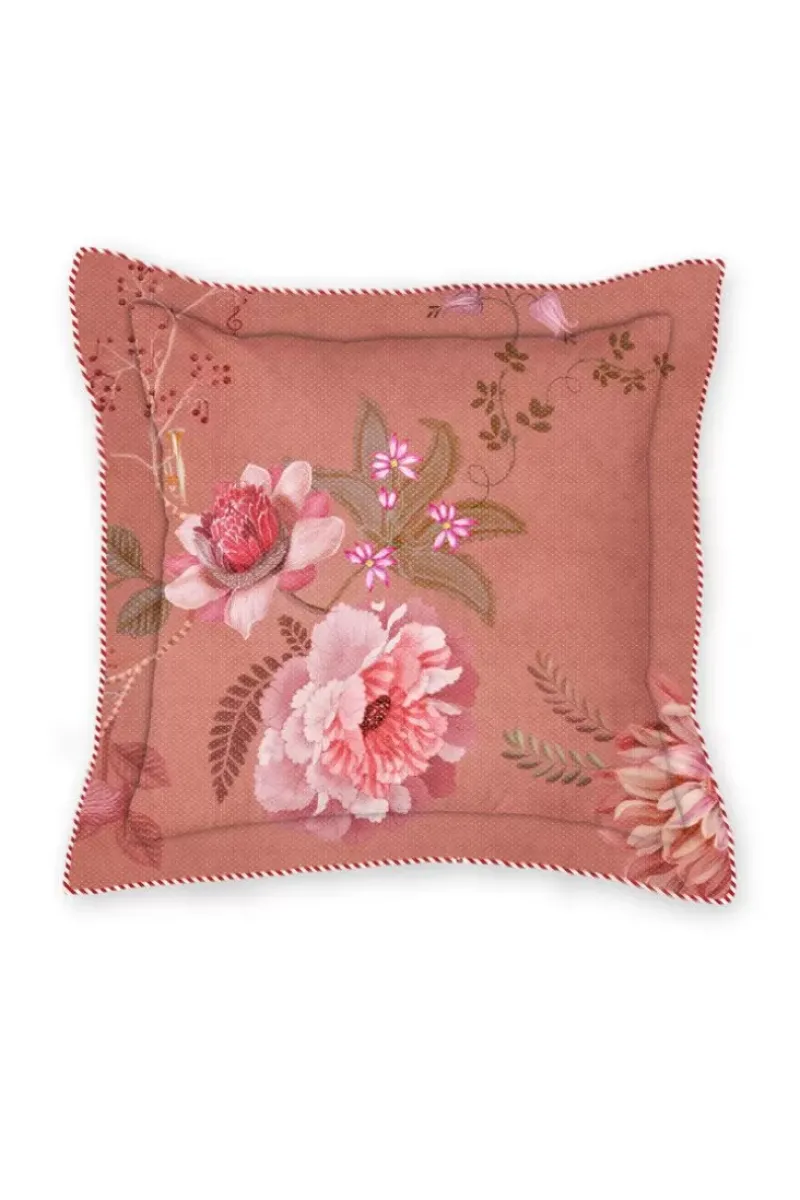 Vierkant Sierkussen Tokyo Bouquet /Terra<Pip Studio Sale