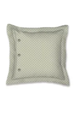 Vierkant Sierkussen Toscana Groen<Pip Studio New