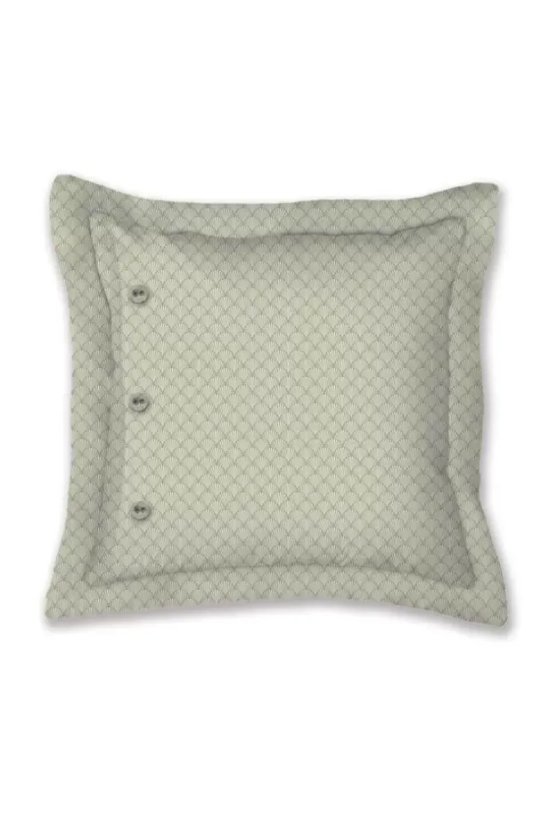Vierkant Sierkussen Toscana Groen<Pip Studio New