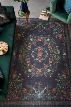 Vloerkleed Fall In Leaf By Pip Donkerblauw<Pip Studio
