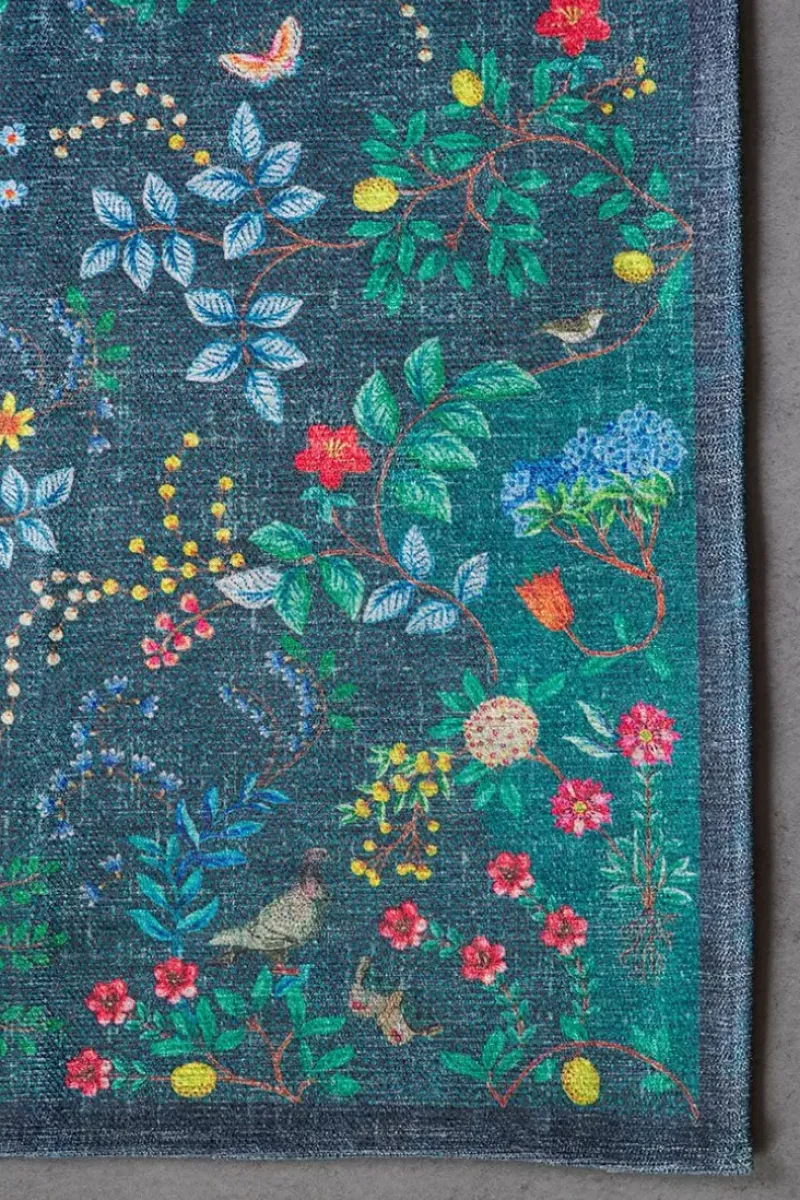 Vloerkleed Jungle Animals By Pip Blauw<Pip Studio Sale