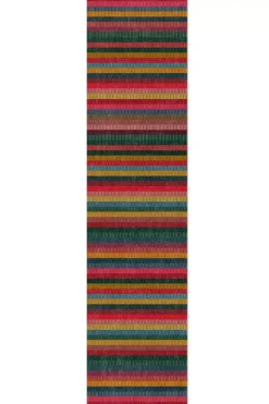 Vloerkleed Loper Jacquard Stripes By Pip Multi<Pip Studio Outlet