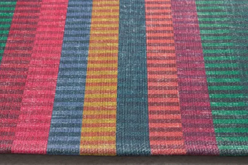 Vloerkleed Loper Jacquard Stripes By Pip Multi<Pip Studio Outlet
