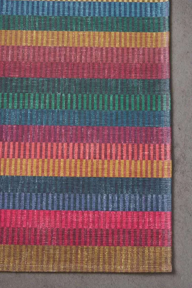 Vloerkleed Loper Jacquard Stripes By Pip Multi<Pip Studio Outlet