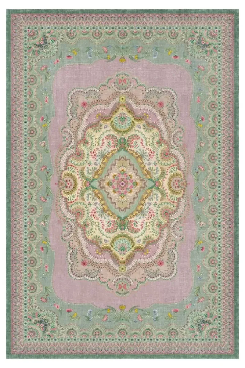 Vloerkleed Majorelle By Pip Lilac/Groen<Pip Studio Best