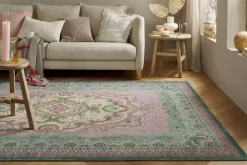 Vloerkleed Majorelle By Pip Lilac/Groen<Pip Studio Best