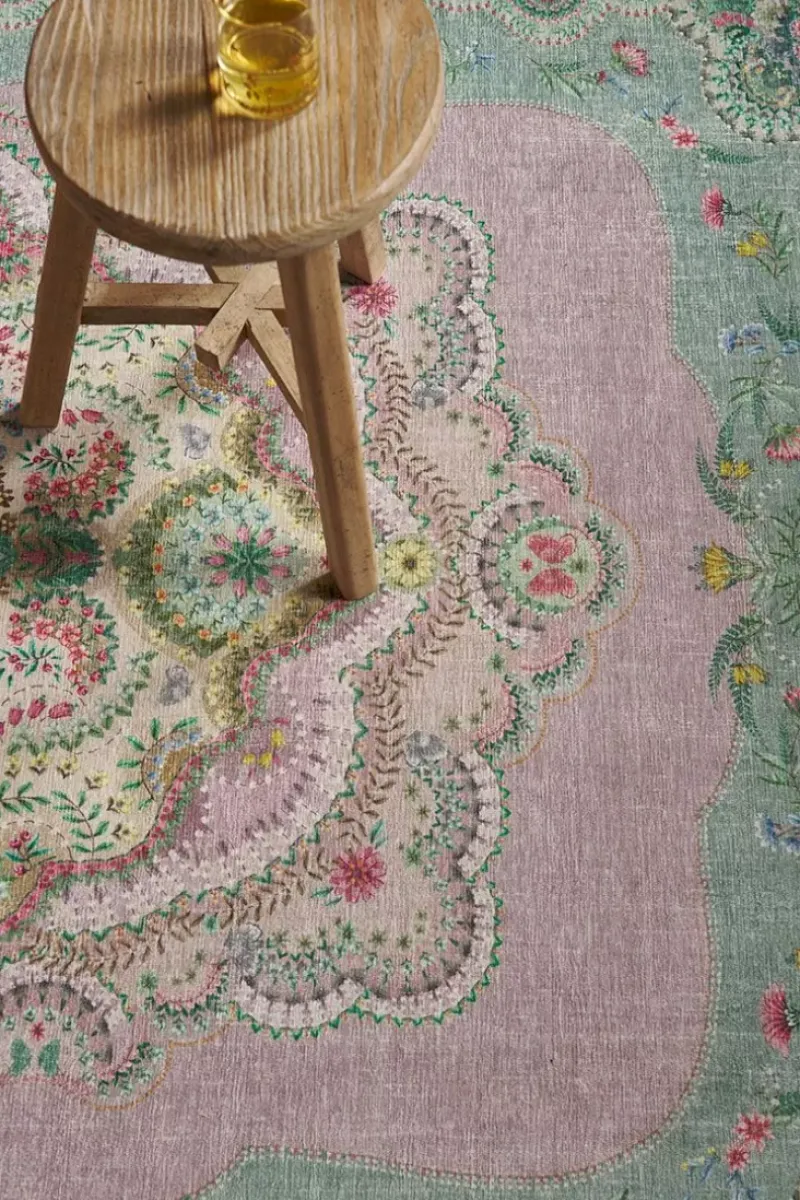 Vloerkleed Majorelle By Pip Lilac/Groen<Pip Studio Best