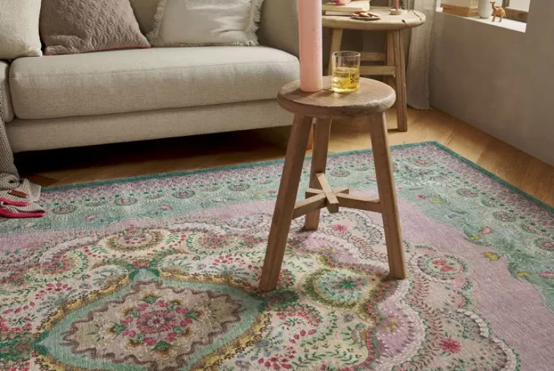 Vloerkleed Majorelle By Pip Lilac/Groen<Pip Studio Best