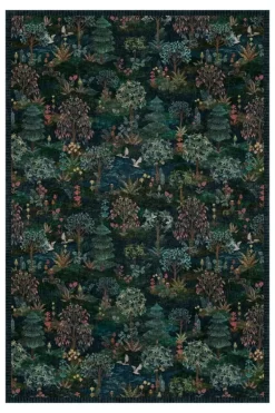 Vloerkleed Pip Garden By Pip Donkerblauw<Pip Studio Best