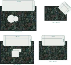 Vloerkleed Pip Garden By Pip Donkerblauw<Pip Studio Best