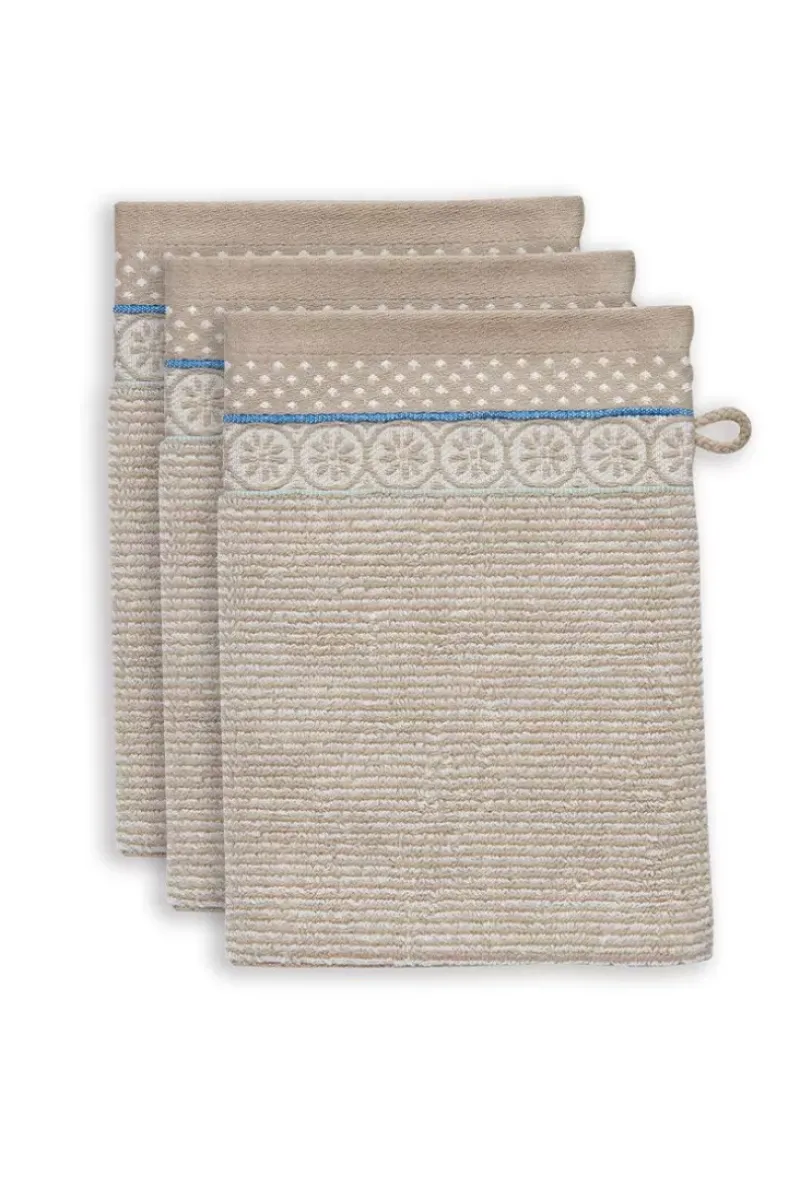 Washandje Set/3 Soft Zellige 16X22 Cm<Pip Studio