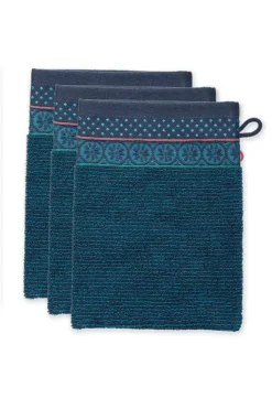 Washandje Set/3 Soft Zellige Donker 16X22 Cm<Pip Studio New
