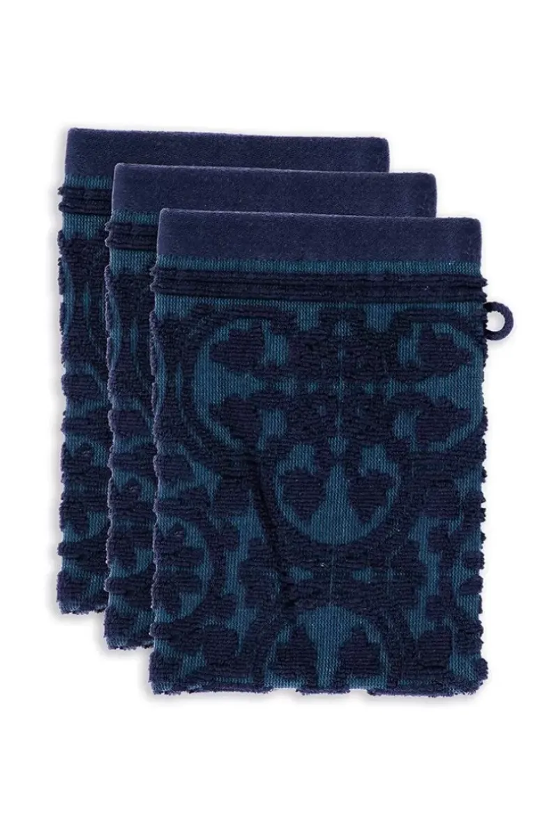 Washandje Set/3 Tile De Pip Donker 16X22 Cm<Pip Studio Outlet