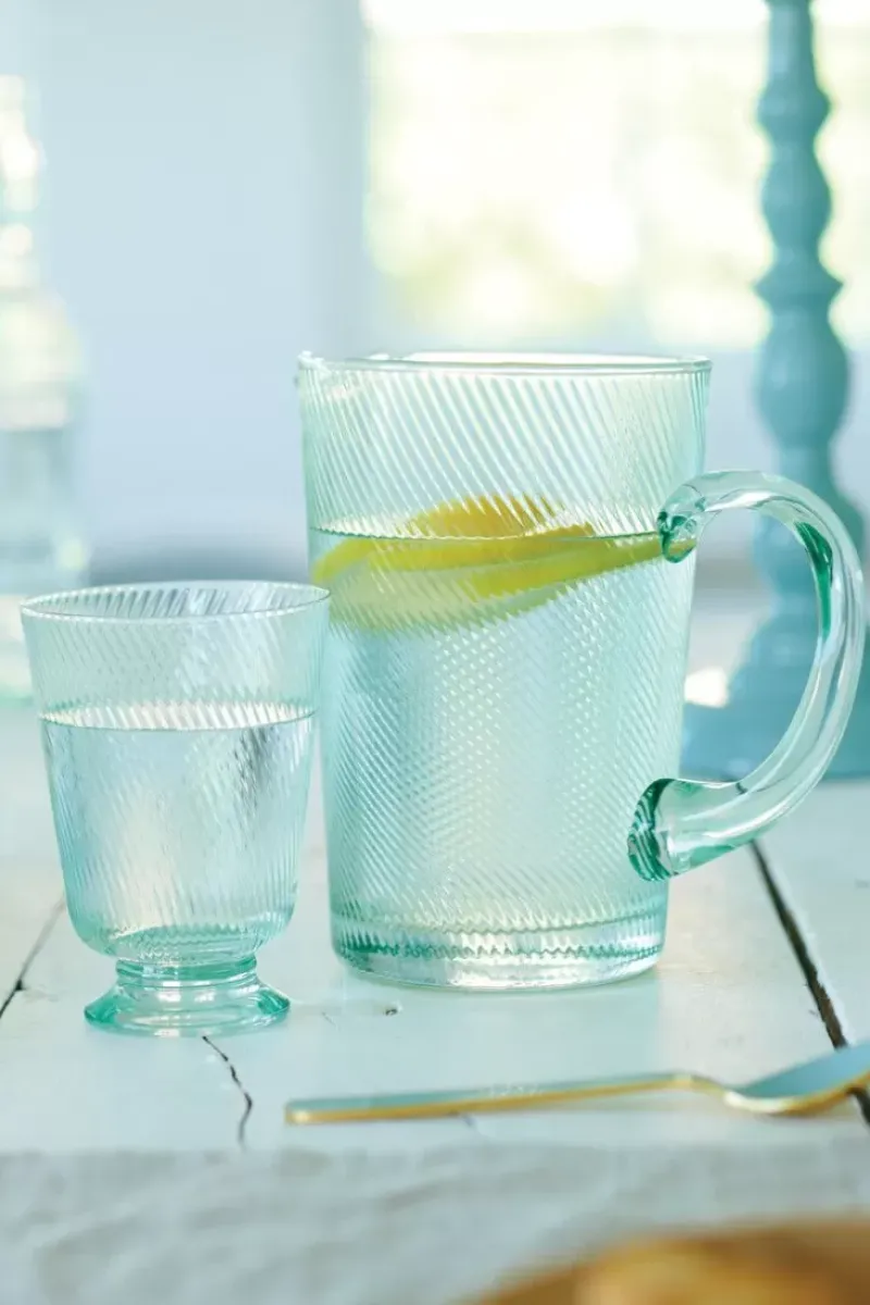 Waterkan Gedraaid Blauw<Pip Studio