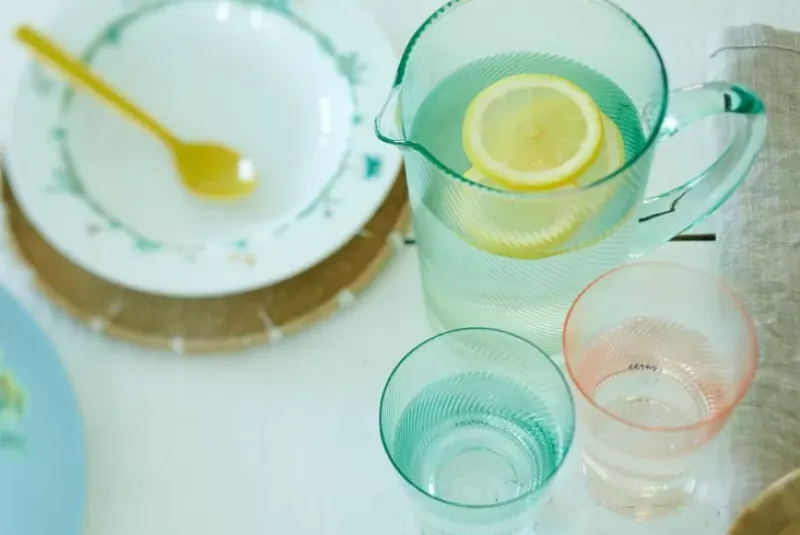 Waterkan Gedraaid Blauw<Pip Studio