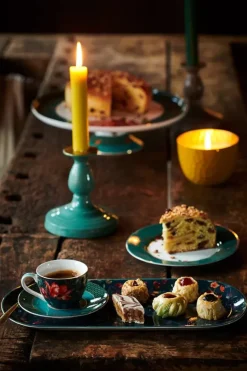 Winter Wonderland Espresso Kop & Schotel Donkerblauw<Pip Studio Outlet