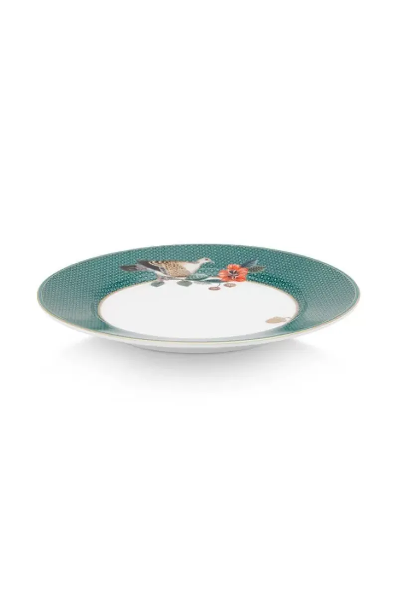 Winter Wonderland Gebaksbord Groen 17 Cm<Pip Studio