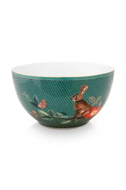 Winter Wonderland Kom Groen 15 Cm<Pip Studio Hot