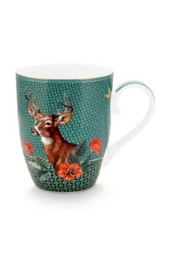 Winter Wonderland Mok Groot Groen<Pip Studio Discount