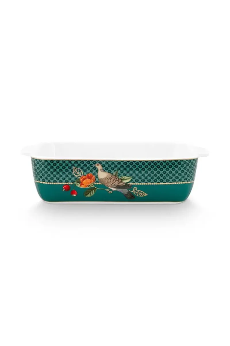 Winter Wonderland Serveerschaal Rechthoekig Klein Groen<Pip Studio Outlet