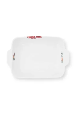 Winter Wonderland Serveerschaal Rechthoekig Groot Groen<Pip Studio Hot