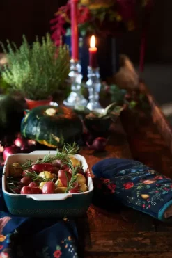 Winter Wonderland Serveerschaal Rechthoekig Groot Groen<Pip Studio Hot