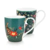 Winter Wonderland Set/2 Mokken Xl Groen<Pip Studio New