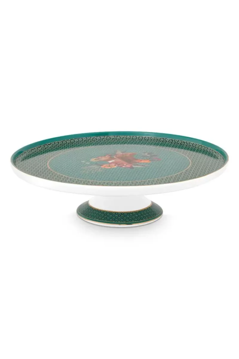 Winter Wonderland Taartplateau Klein Groen<Pip Studio Best